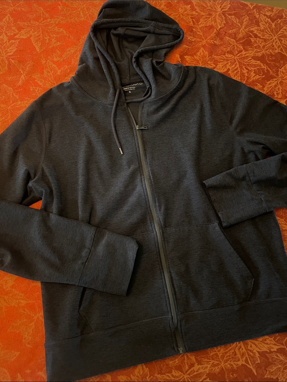 Beyond Yoga Women’s Navy Full-Zip Hoodie XL
